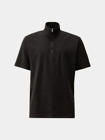 Поло C.P. Company 1020 Jersey Half Zip Total Eclipse Blue