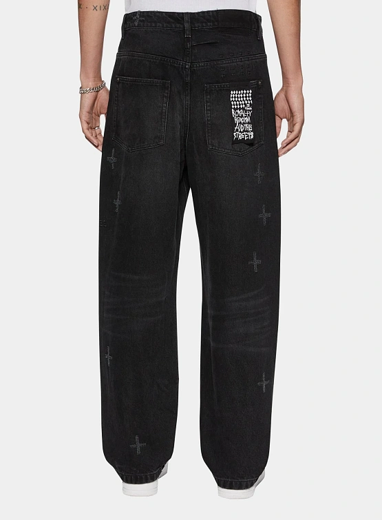 Джинсы Ksubi Anti K Nirvana Plus Trashed Black