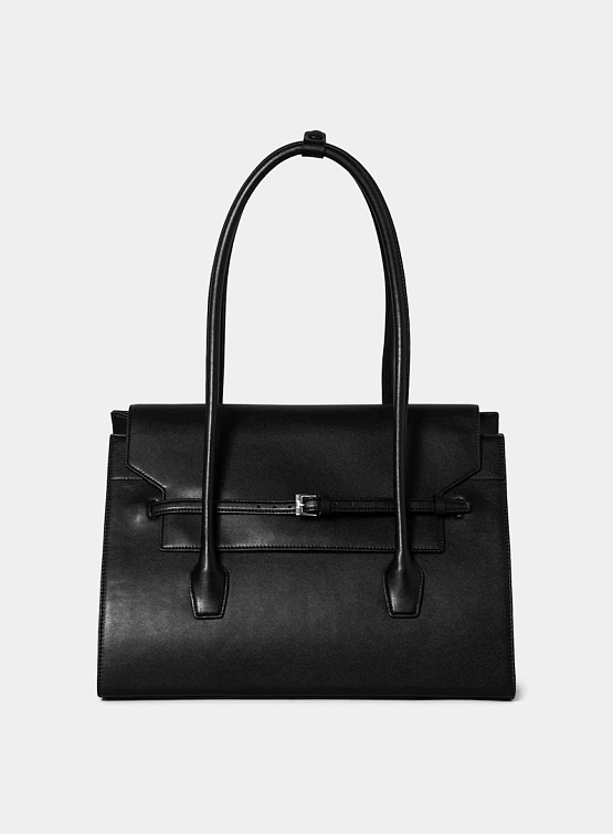 Сумка JUUN.J Classic Leather Shoulder Bag Black