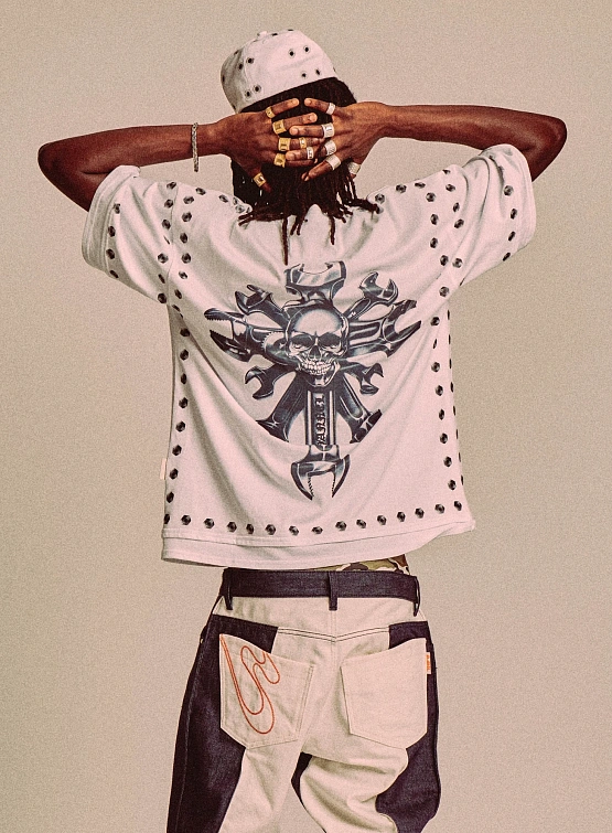 Футболка PDF Bullons Tee Bis Wrench White