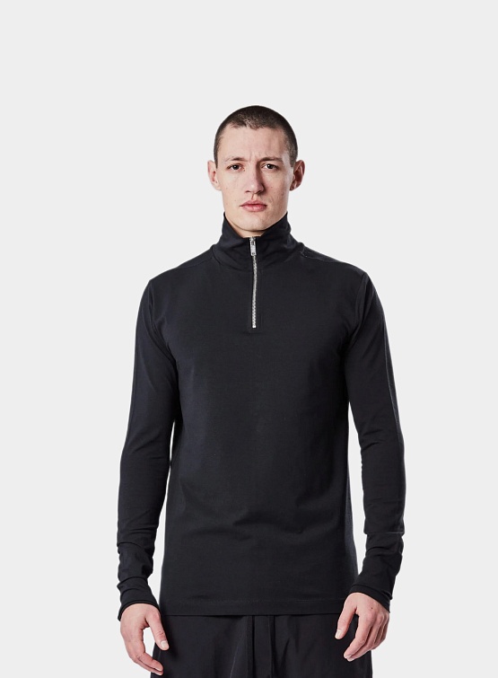 Халф-зип thom/krom M TS 757 Black