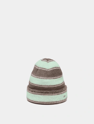Шапка Kangol Fuzzy Stripe Beanie Brown