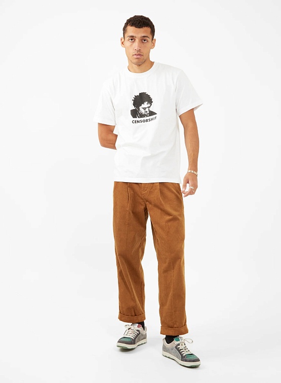 Брюки Garbstore Manager Pleated Pant Tobacco