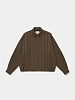 Овершот MERELY MADE Premium Banshu-Ori Fringe Check Brown