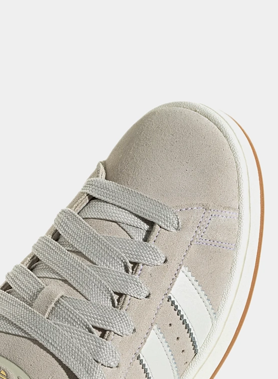 Женские кеды adidas Originals Campus 00S Off White/Collegiate Green