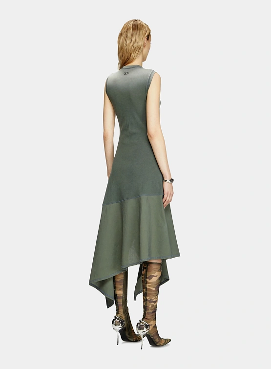 Женское платье Diesel D-Elicy Abito Dark Green