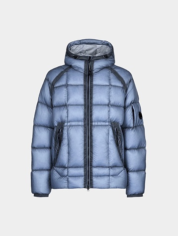 Пуховик C.P. Company DD Shell Hooded Down Jacket Blue
