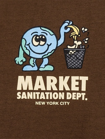Футболка MARKET Sanitation Dept White