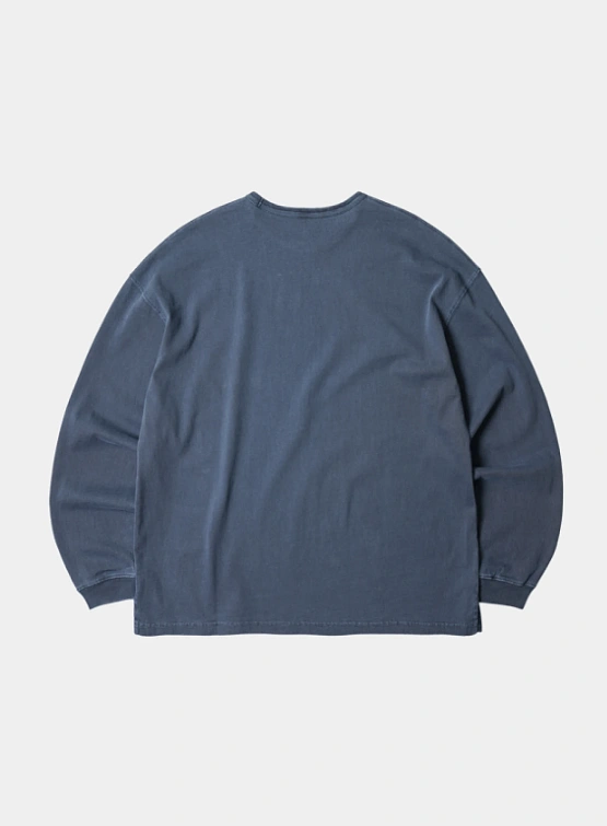 Лонгслив FrizmWORKS Og Pigment Dyeing L/S Blue