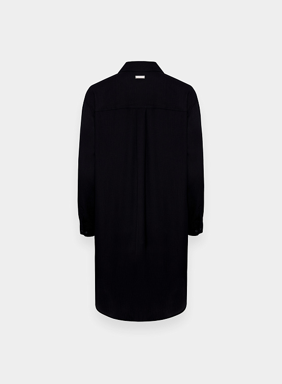 Женская рубашка Han Kjøbenhavn Fluid Long Shirt Black