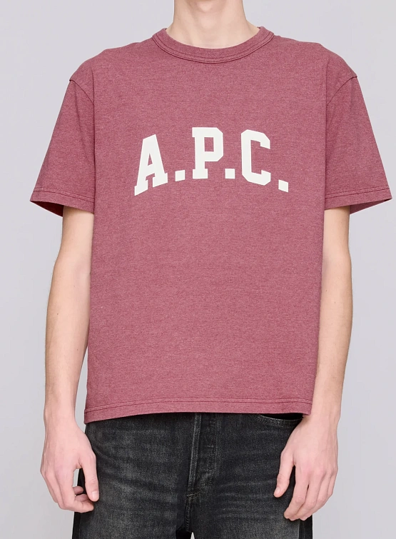 Футболка A.P.C. Marcus T-Shirt Red