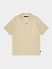 Рубашка LMC Globe Linen Short Slv Shirt Beige