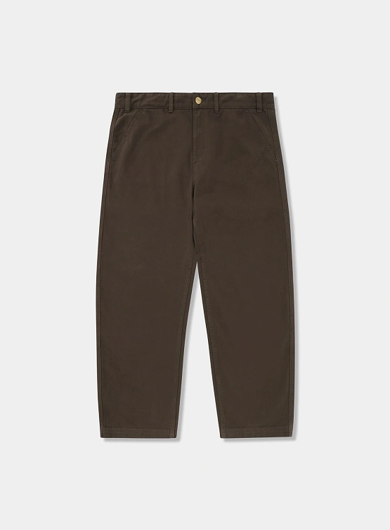 Брюки Butter Goods Work Pants Dark Brown