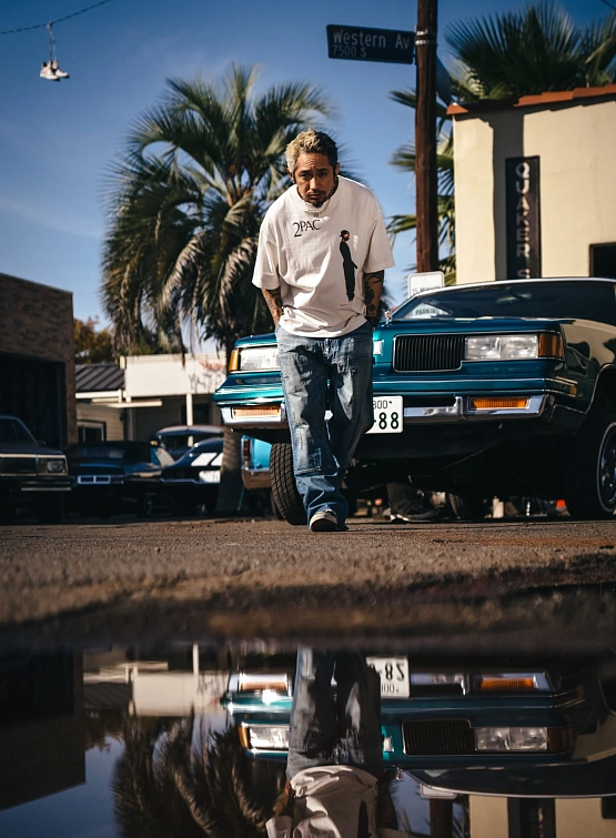 Футболка SAINT MXXXXXX 2Pac SS Tee White