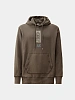 Худи C.P. Company Cotton Fleece Hooded Smoked Pearl Grey