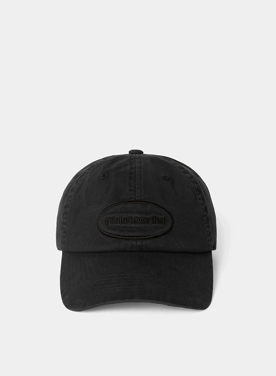 Кепка thisisneverthat Overdyed E/T-Logo Cap Black