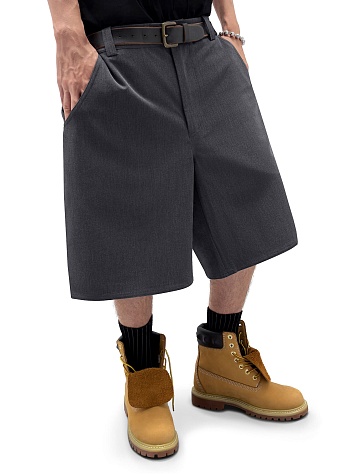 Шорты MADFRENZY Oversized Grey