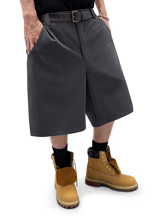 Шорты MADFRENZY Oversized Grey
