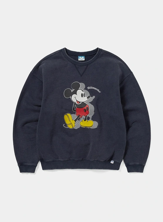 Свитшот thisisneverthat x Disney TNT Mickey Classic Crewneck Navy