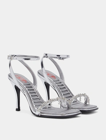 Женские туфли Diesel D-Vina Sdl Sandals Silver