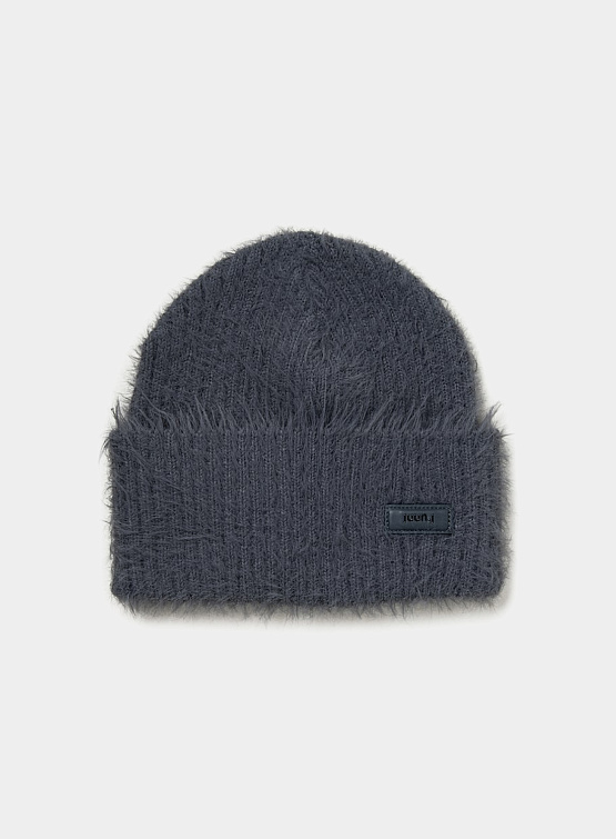 Шапка JUUN.J Hairy Beanie Grey