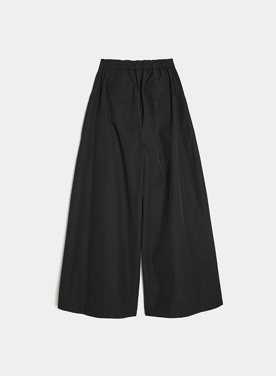 Женские брюки AMOMENTO Shirring Banding Pants Black