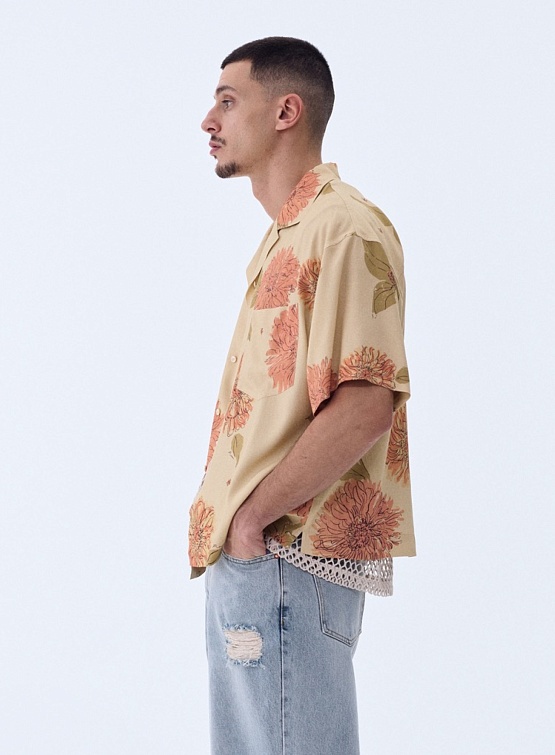 Рубашка Recto Bohemian Vintage Flower Shirt Light Beige