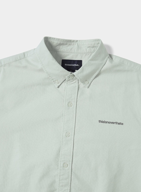 Рубашка thisisneverthat T-Logo Oxford Shirt Mint