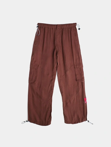 Брюки Jungles Jungles Cupro Cargo Pant Brown