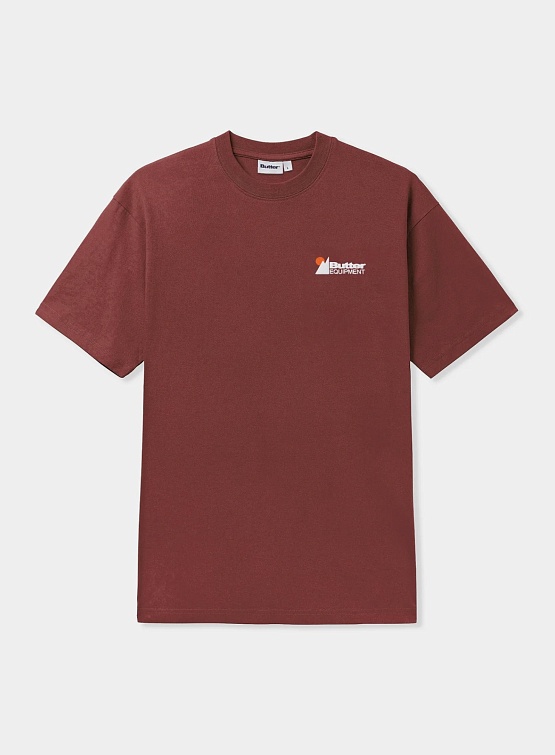 Футболка Butter Goods Heavy Weight Tee Redwood