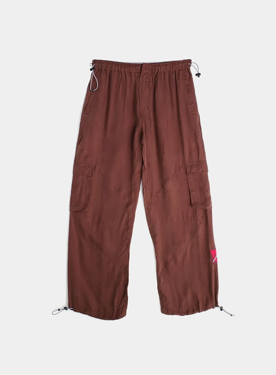 Брюки Jungles Jungles Cupro Cargo Pant Brown