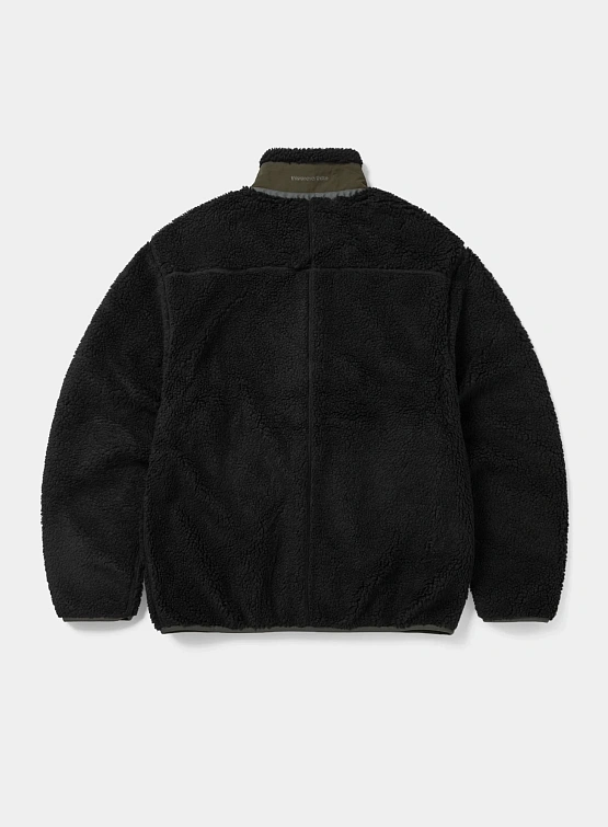 Флисовая Куртка thisisneverthat T Sherpa Fleece Black
