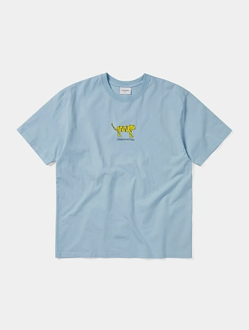 Футболка thisisneverthat Yellow Cat Tee Sky Blue