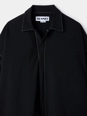 Рубашка Sunnei Mega Over Shirt Black