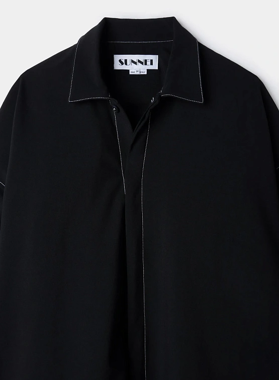 Рубашка Sunnei Mega Over Shirt Black