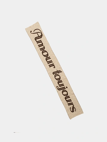 Шарф Carne Bollente Amour Toujours Beige