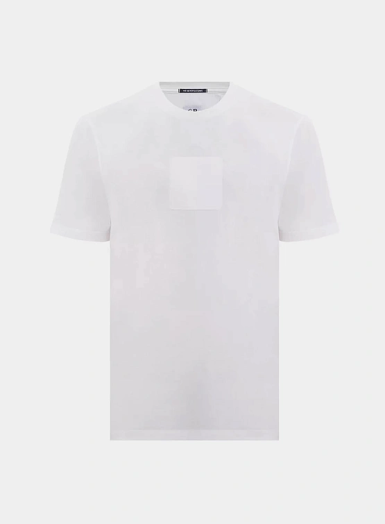 Футболка C.P. Company Metropolis Series Mercerised Gauze White