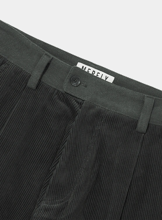 Брюки MERELY MADE Premium Dual Fabric Contrast Wide Royal Black