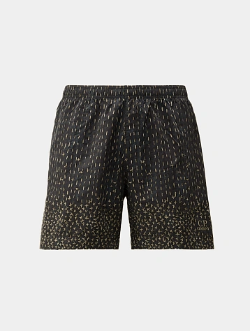 Плавки C.P. Company Flatt Nylon Sashiko Printed Total Eclipse Blue