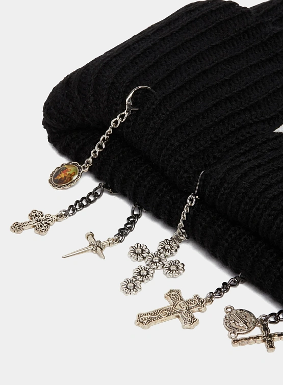 Шапка R13 Cashmere Beanie W/Chains