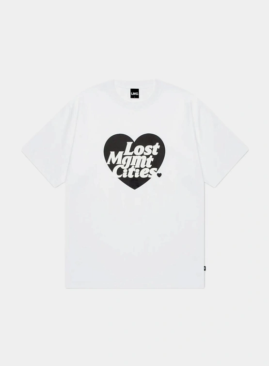 Футболка LMC Heart Logo Tee White