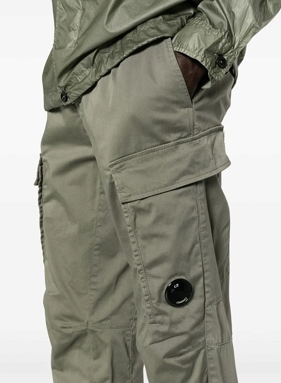 Брюки C.P. Company Stretch Loose Cargo Agave Green