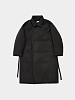 Пуховик AMOMENTO Down Puffer Long Coat Black