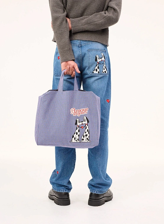 Тоут Carne Bollente The Doggy Blue Check