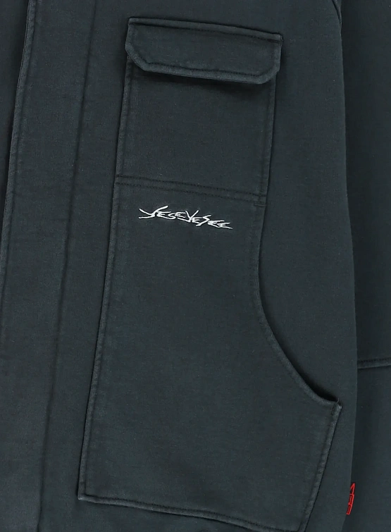 Толстовка YESEYESEE Y.E.S Zip Sweat Charcoal