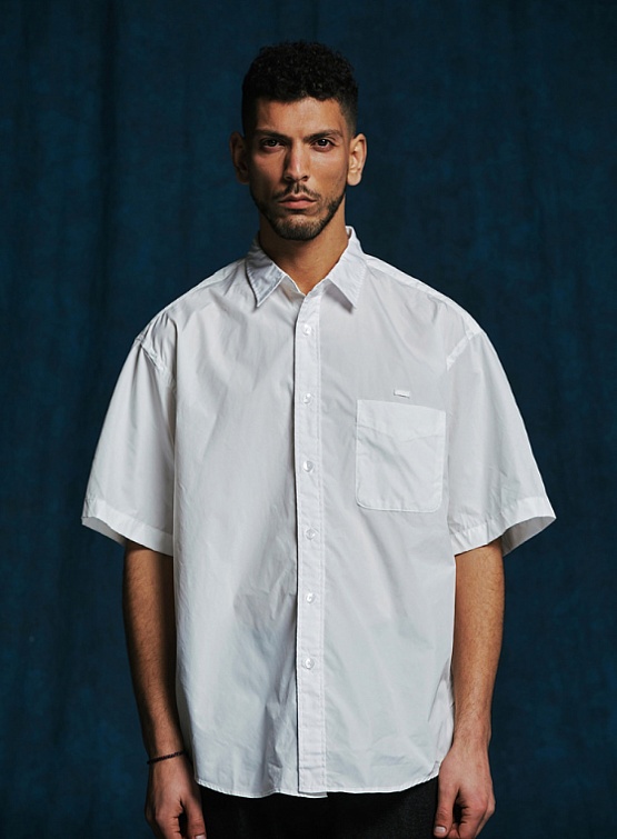 Рубашка FrizmWORKS OG Poplin Oversized Shirt White