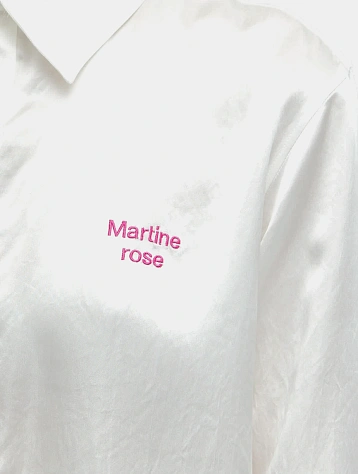 Рубашка Martine Rose Classic Shirt Off White