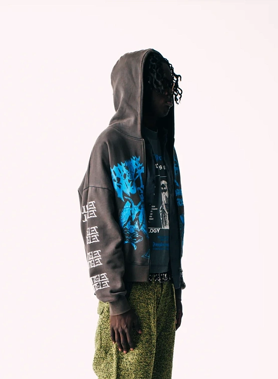 Зип-худи Jungles Jungles Hope You're Well Grey