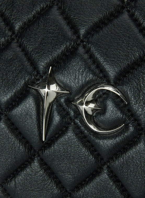 Сумка Thug Club Chopper Quilted Mini Messenger Black