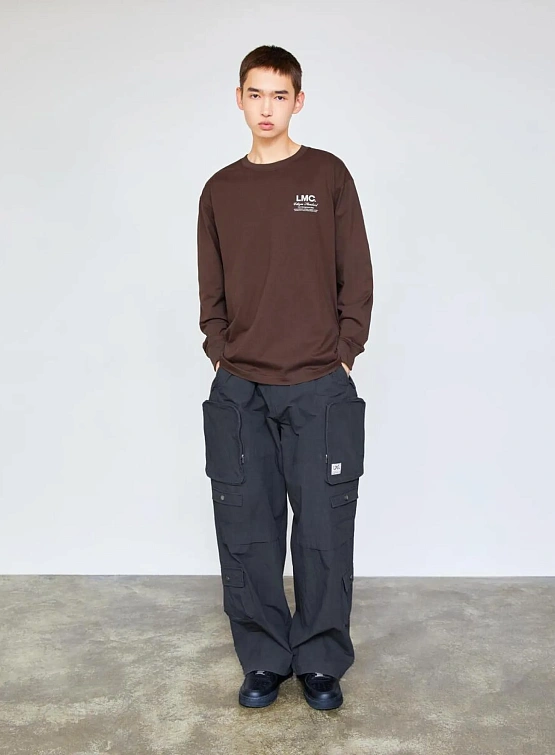 Лонгслив LMC Flying Cats Long Slv Tee Brown